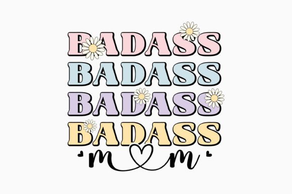 Badass Mom Retro Mothers Day SVG: A Designer's Review
