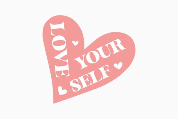 Love Your Self Retro Boho SVG Design