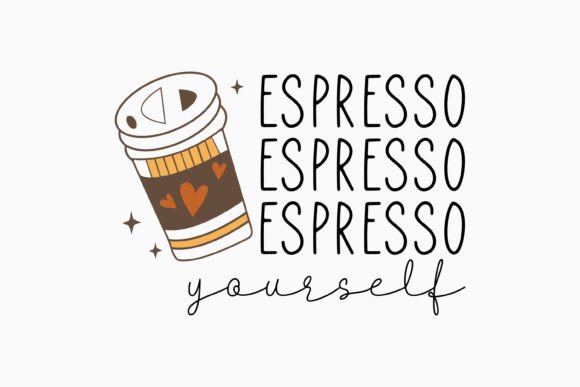 Retro Coffee SVG Espresso Yourself